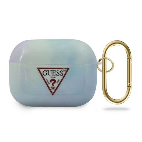 Guess GUACAPTPUMCGC02 AirPods Pro cover blue/blue Tie & Dye Collection