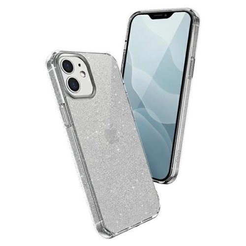 UNIQ etui LifePro Tinsel iPhone 12 mini 5,4" przezroczysty/lucent clear