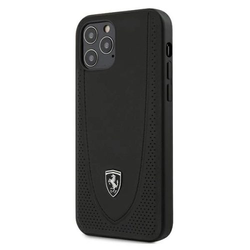 Ferrari FEOGOHCP12MBK iPhone 12/12 Pro 6.1" black/black hardcase Off Track Perforated