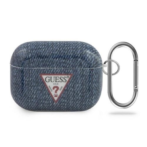 Guess GUACAPTPUJULDB AirPods Pro cover navy/dark blue Jeans Collection