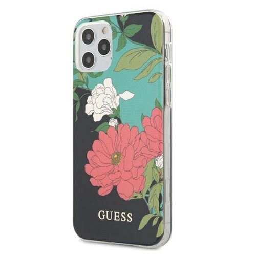 Guess GUHCP12MIMLFL01 iPhone 12/12 Pro 6.1" black/black N°1 Flower Collection