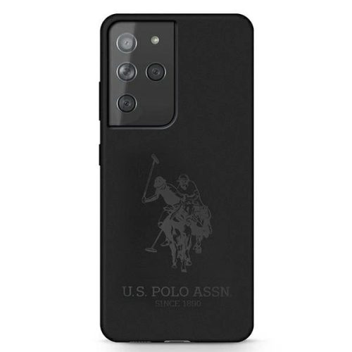 US Polo USHCS21LSLHRTBK S21 Ultra G998 czarny/black Silicone On Tone