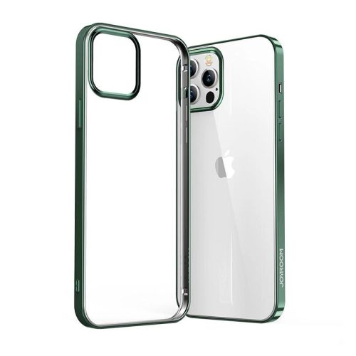 Joyroom New Beautiful Series ultra thin case with electroplated frame for iPhone 12 Pro Max green (JR-BP796)