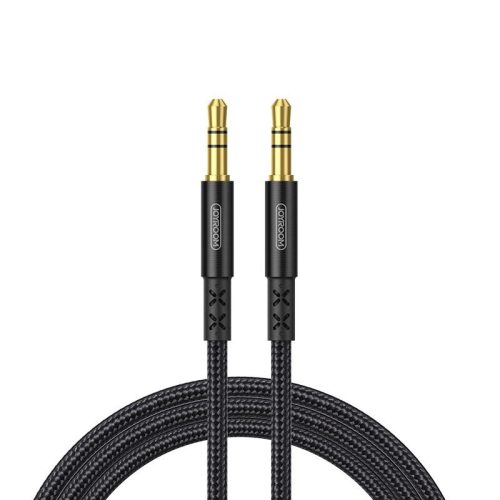 Joyroom Car Stereo Audio Cable SY-10A1 stereo AUX mini jack 3.5mm / mini jack 3.5mm 1m - black