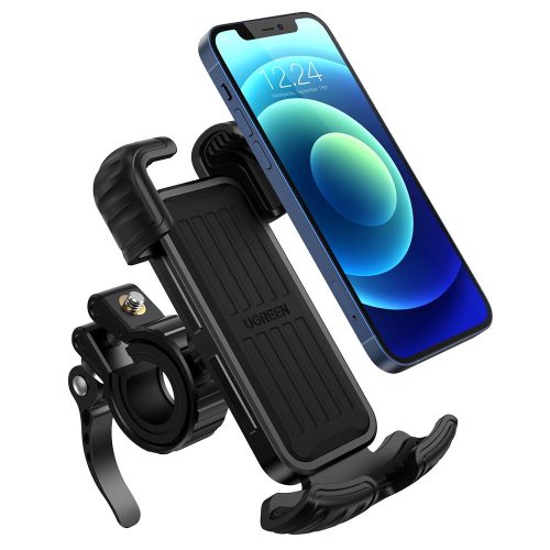 Ugreen universal bike phone holder for bicycle motorcycle handlebar black (LP494 black)