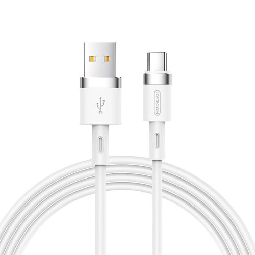 Joyroom Liquid Silicone Data Cable N2 USB-A / USB-C 2.4A 1.2 m - white