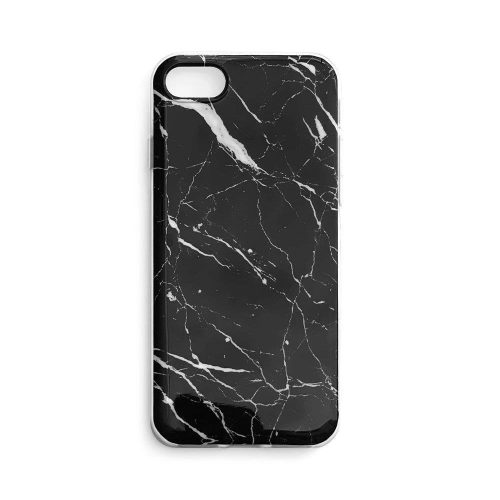 Wozinsky Marble TPU case cover for Xiaomi Redmi Note 10 / Redmi Note 10S black