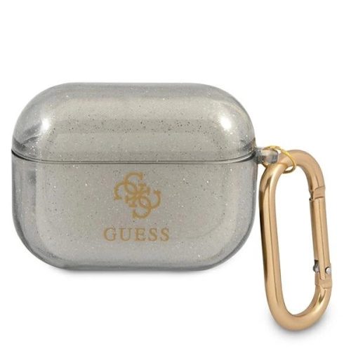 Guess GUAPUCG4GK AirPods Pro cover black/black Glitter Collection