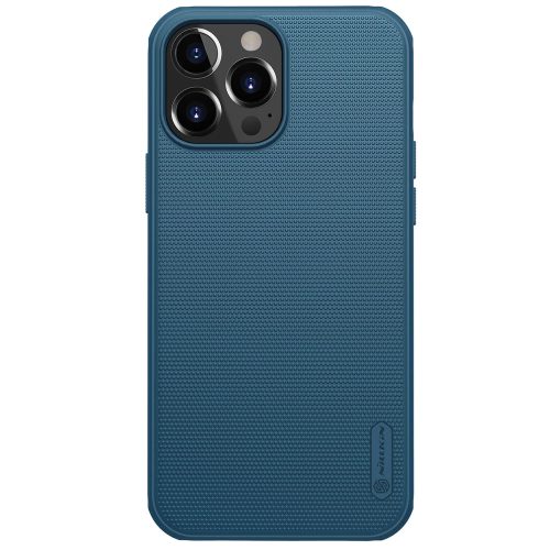 Nillkin Super Frosted Shield reinforced case, cover for iPhone 13 Pro, blue