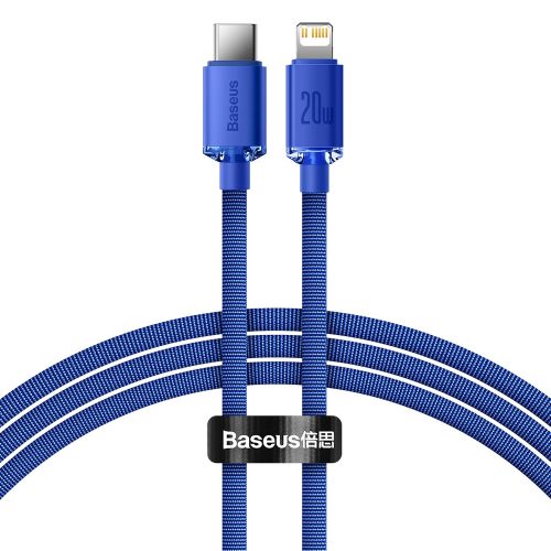 Baseus CAJY000203 Lightning - USB-C PD cable 20W 480Mb/s 1.2m - blue