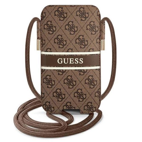 Guess Handbag GUPHM4GDBR 6.1" brown/brown hardcase 4G Stripe