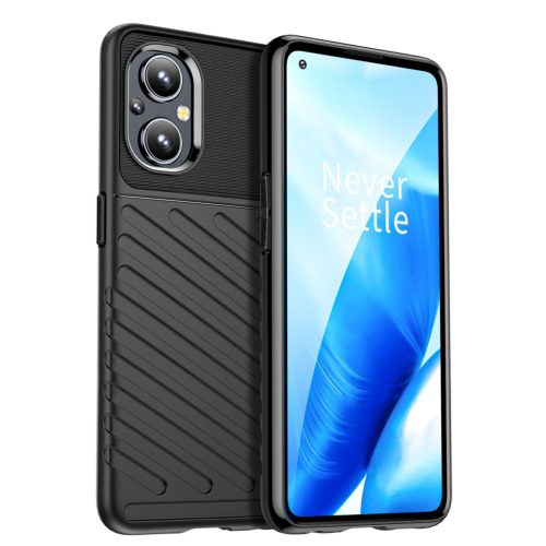 Thunder Szilikon Tok flexible armored cover OnePlus Nord N20 5G Fekete