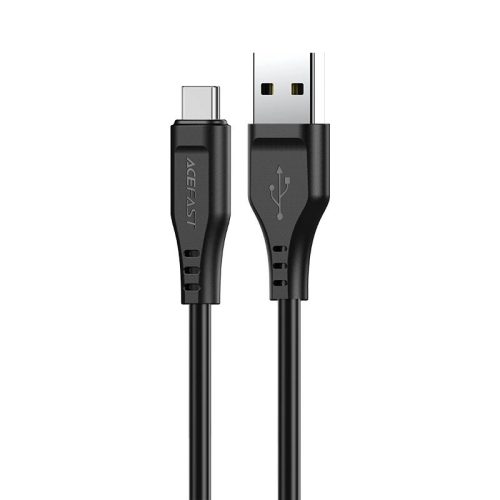 Acefast USB cable - USB Type C 1.2m, 3A black (C3-04 black)