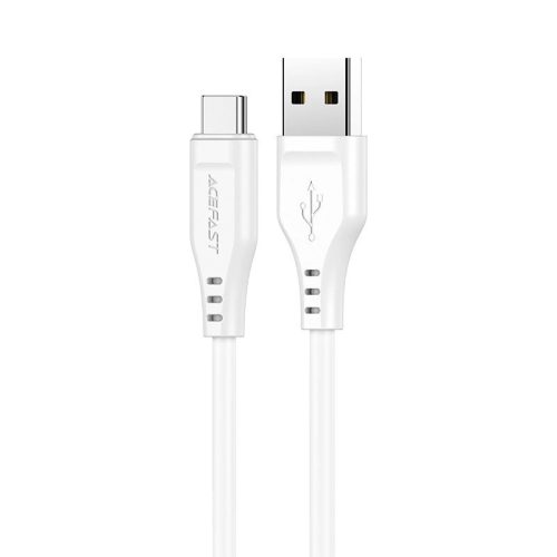 Acefast USB cable - USB Type C 1.2m, 3A white (C3-04 white)