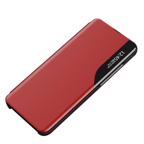 Eco Leather View Case elegant case with flip cover and stand function Xiaomi Redmi Note 11 Pro+ 5G (China) / 11 Pro 5G (China) / Mi11i HyperCharge / Poco X4 NFC 5G red