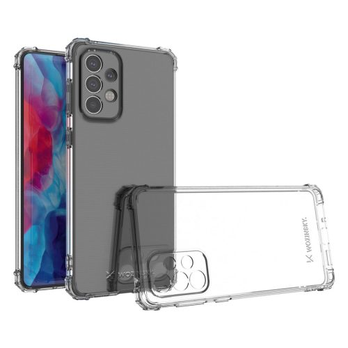 Wozinsky Anti Shock Armored Case for Samsung Galaxy A73 transparent