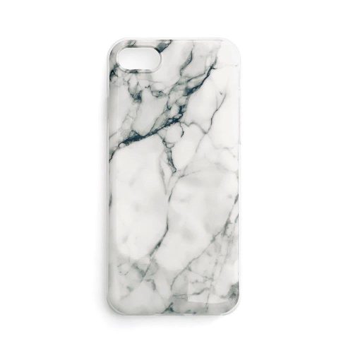 Wozinsky Marble TPU cover gel marble for Samsung Galaxy S22 white