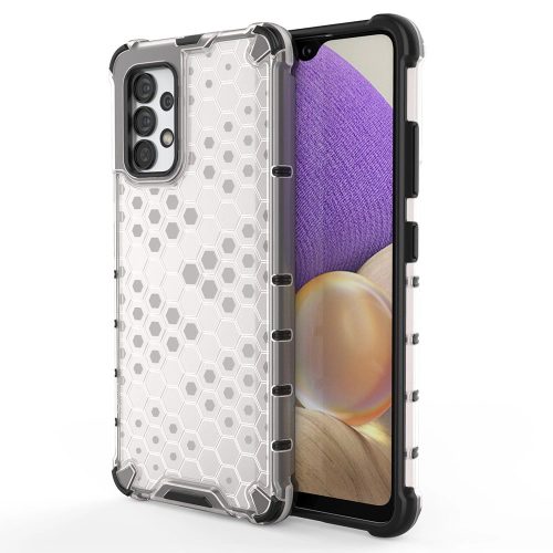 Honeycomb Armored Szilikon Tok Samsung Galaxy A13 5G Áttetsző