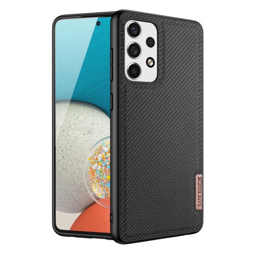 Dux Ducis Fino case cover, nylon material Samsung Galaxy A73 black