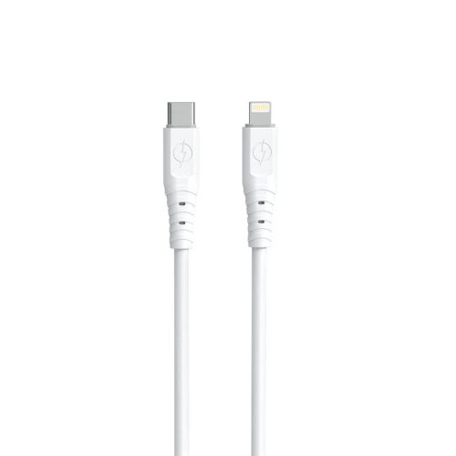 Dudao TGL3X Lightning - USB-C PD 65W 6A 1m cable - white