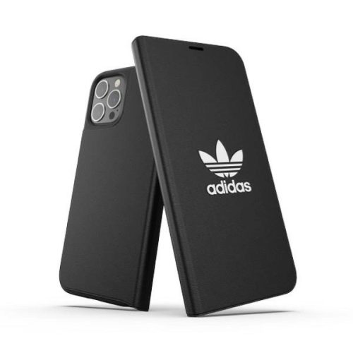 Adidas OR Booklet Case BASIC iPhone 12 Pro Max 6,7" czarno biały/black white 42228