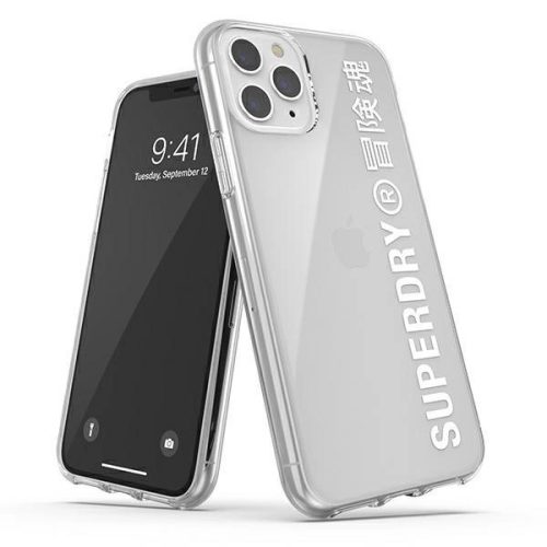 SuperDry Snap iPhone 11 Pro Max Clear Ca se biały/white 41580