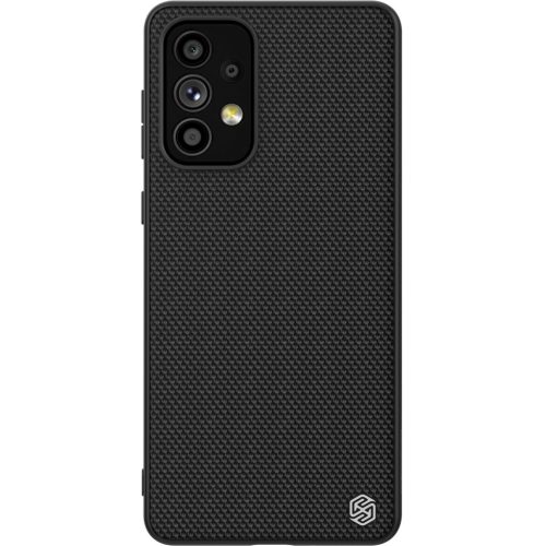 Nillkin Textured Case durable reinforced case with gel frame and nylon back for Samsung Galaxy A73 black