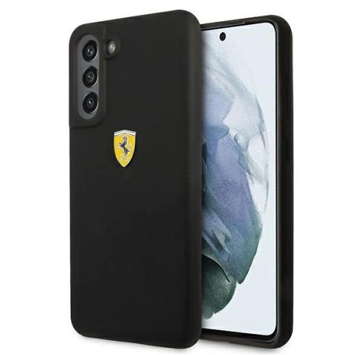 Ferrari Hardcase FESSIHCS21FBK S21 FE G990 black/black Silicone