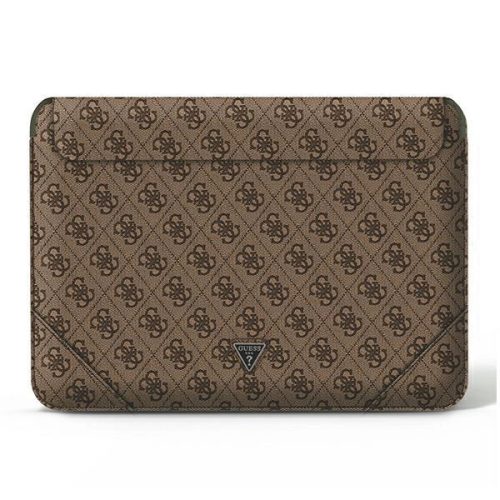 Guess Sleeve GUCS16P4TW 16" brown / brown 4G Uptown Triangle logo