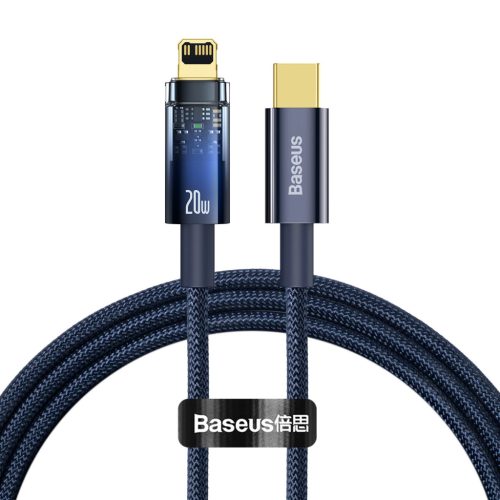 Baseus CATS000003 Lightning - USB-C cable 20W 480Mb/s 1m - blue