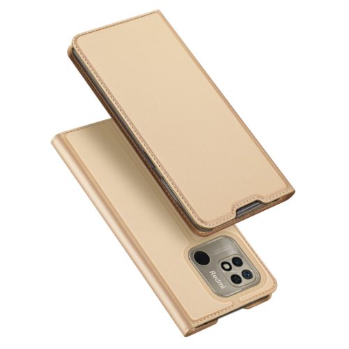 Dux Ducis Skin Pro Flip Case Xiaomi Redmi 10C gold