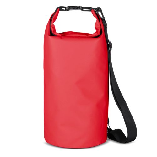 PVC waterproof backpack bag 10l - red