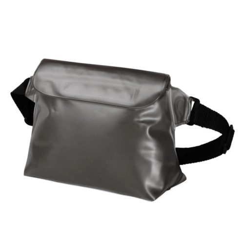 PVC waterproof pouch / waist bag - gray