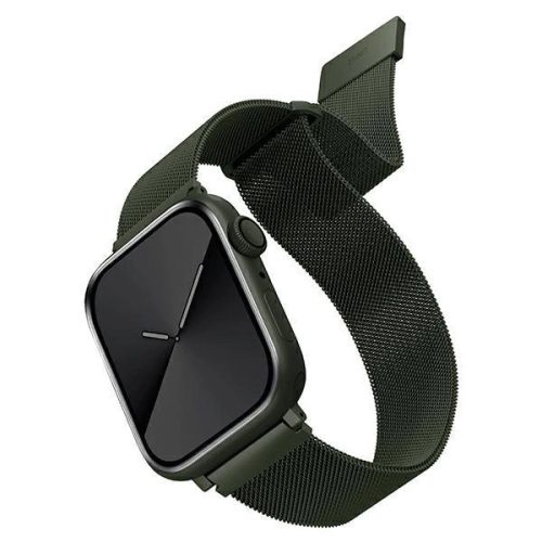 Uniq case Dante strap for Apple Watch 1/2/3/4/5/6/7/8/9/SE/SE2 38/40/41mm Stainless Steel - green