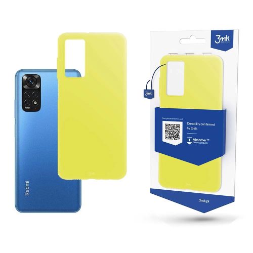 Xiaomi Redmi Note 11s/11 4G - 3mk Matt Case lime