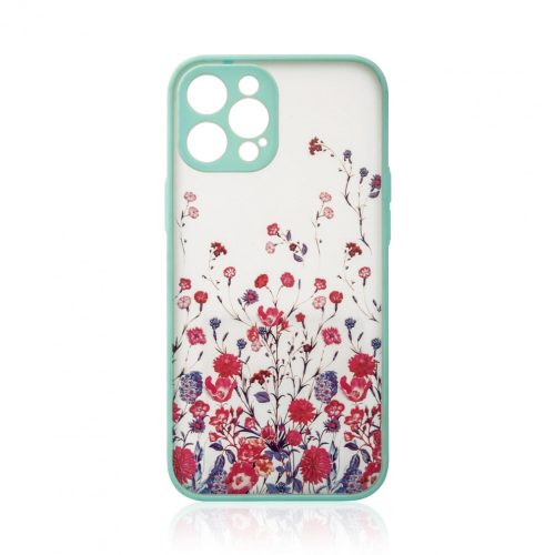 Design Case for iPhone 13 Pro Max flower blue