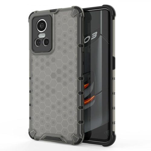 Honeycomb Armored Szilikon Tok Realme GT Neo 3 Fekete