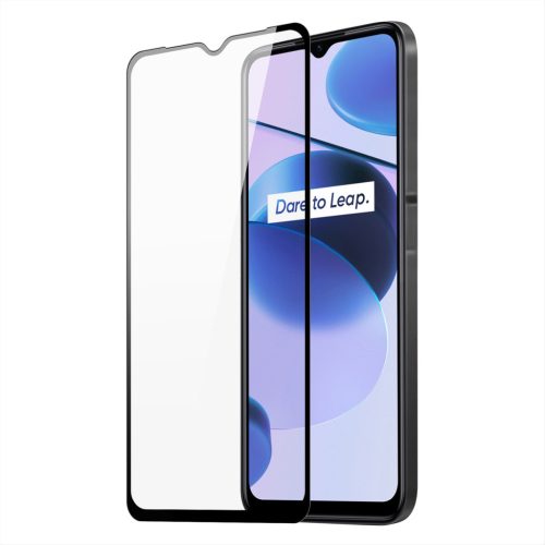 Dux Ducis 9D Tempered Glass full screen 9H tempered glass with frame Realme C35 black (case friendly)