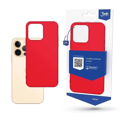 Case for iPhone 13 Pro from the 3mk Matt Case series - red