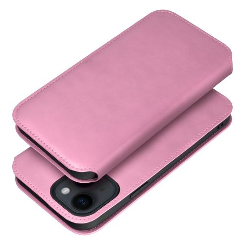 DUAL POCKET Book case for MOTOROLA G14 light pink