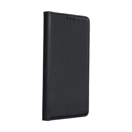 Samsung A21s  Smart Case Book Notesz Tok Kitámasztható - Bankkártyatartóval Fekete