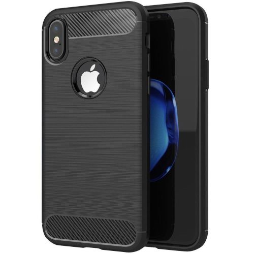 CARBON case for IPHONE XS black