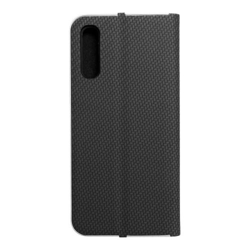 LUNA Book Carbon for SAMSUNG A50 black