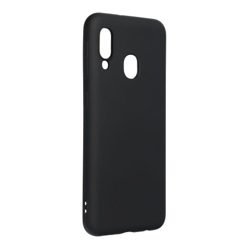 SILICONE case for SAMSUNG A40 black