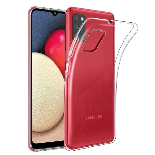 BACK CASE ULTRA SLIM 0,3 mm for SAMSUNG A02s transparent