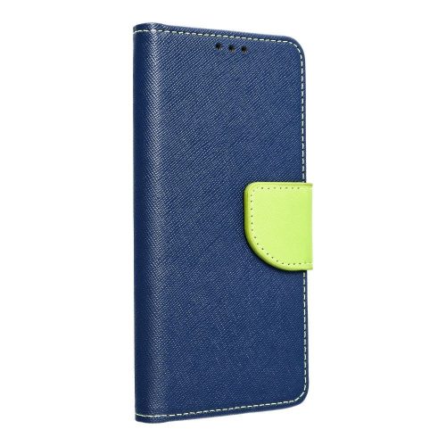 FANCY Book case for SAMSUNG A32 5G navy/lime