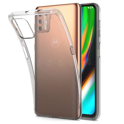 BACK CASE ULTRA SLIM 0,5 mm forMOTOROLA G9 Plus transparent