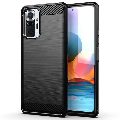 CARBON case for XIAOMI Redmi Note 10 5G black