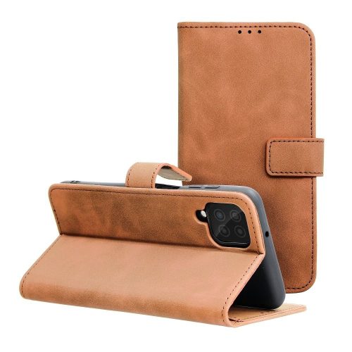 TENDER Book Case for SAMSUNG A12 / M12 brown