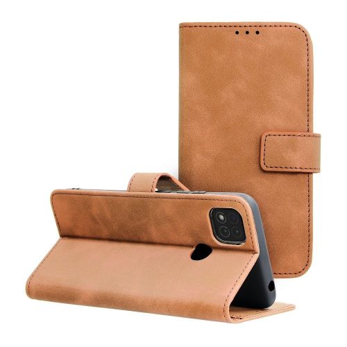 TENDER Book Case for XIAOMI Redmi 9C / 9C NFC brown